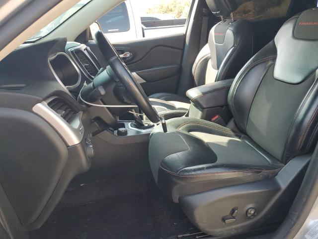 1C4PJMBS0HW612175 - 2017 JEEP CHEROKEE TRAILHAWK SILVER photo 7