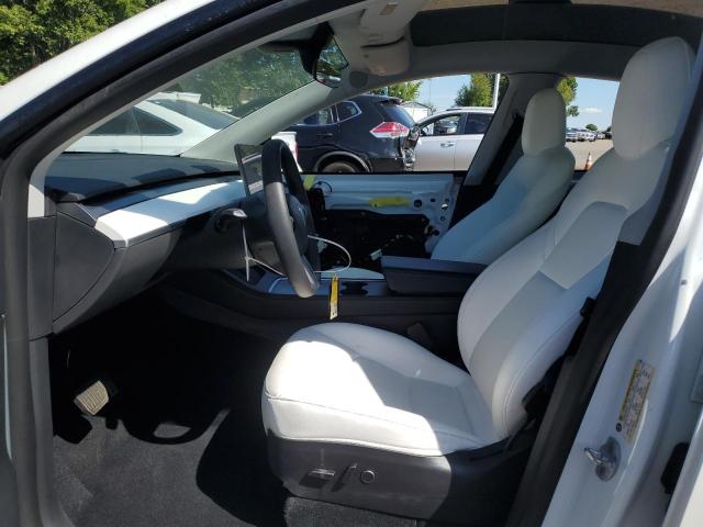 7SAYGAEE6NF429082 - 2022 TESLA MODEL Y WHITE photo 7