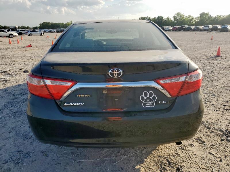 4T4BF1FKXGR524931 - 2016 TOYOTA CAMRY LE BLACK photo 6