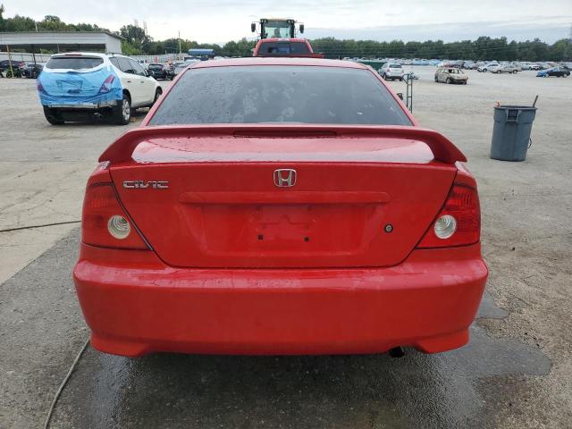 1HGEM22924L027241 - 2004 HONDA CIVIC EX RED photo 6
