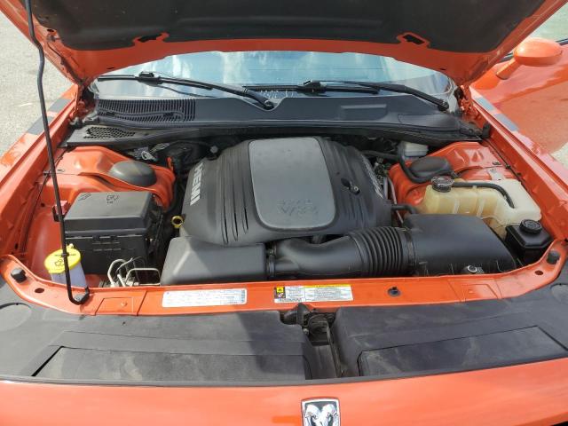 2B3LJ54T59H601703 - 2009 DODGE CHALLENGER R/T ORANGE photo 11