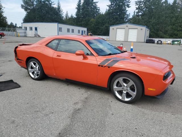 2B3LJ54T59H601703 - 2009 DODGE CHALLENGER R/T ORANGE photo 4