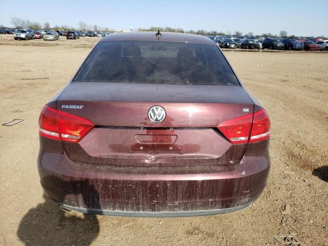 1VWBP7A34DC068888 - 2013 VOLKSWAGEN PASSAT SE BROWN photo 6