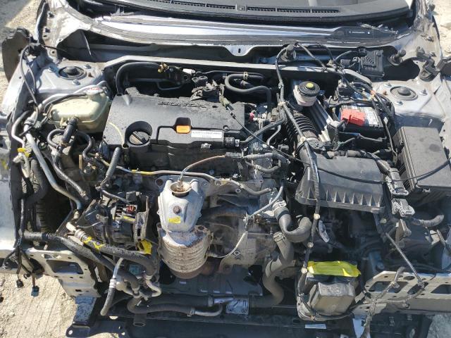 2HGFC2F53JH602079 - 2018 HONDA CIVIC LX SILVER photo 11