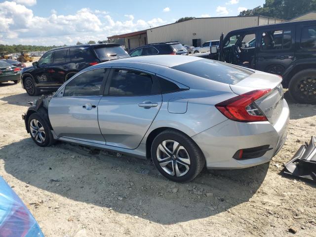 2HGFC2F53JH602079 - 2018 HONDA CIVIC LX SILVER photo 2