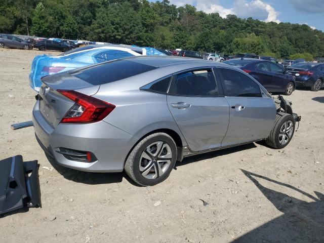 2HGFC2F53JH602079 - 2018 HONDA CIVIC LX SILVER photo 3