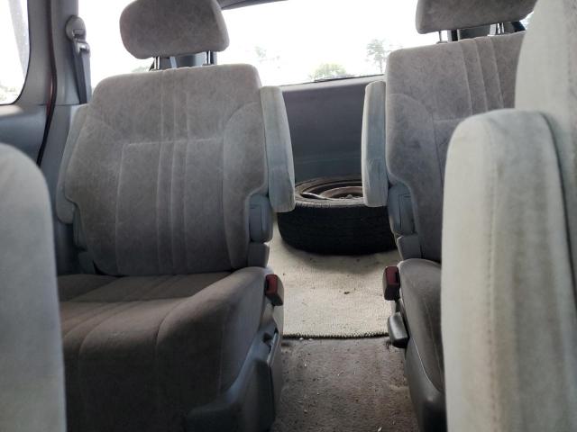 4T3ZF13C2YU305752 - 2000 TOYOTA SIENNA LE BURGUNDY photo 10