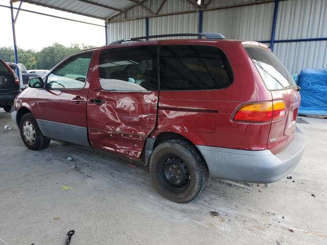 4T3ZF13C2YU305752 - 2000 TOYOTA SIENNA LE BURGUNDY photo 2