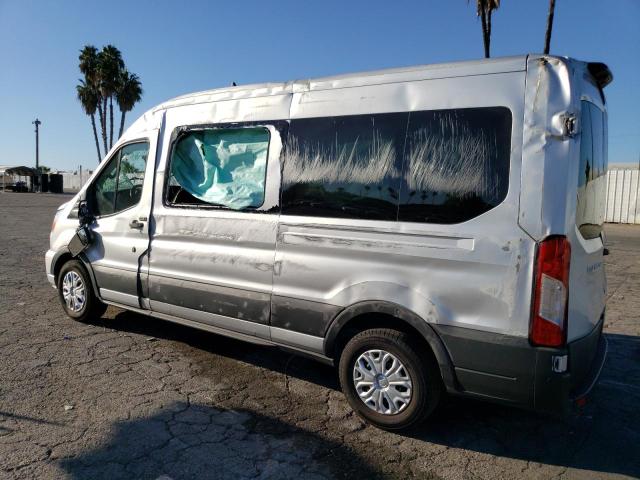 1FBAX2C86NKA69529 - 2022 FORD TRANSIT T-350 SILVER photo 2