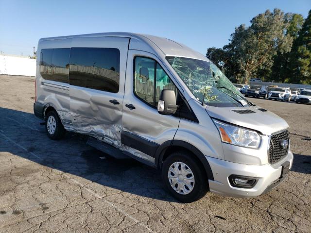 1FBAX2C86NKA69529 - 2022 FORD TRANSIT T-350 SILVER photo 4