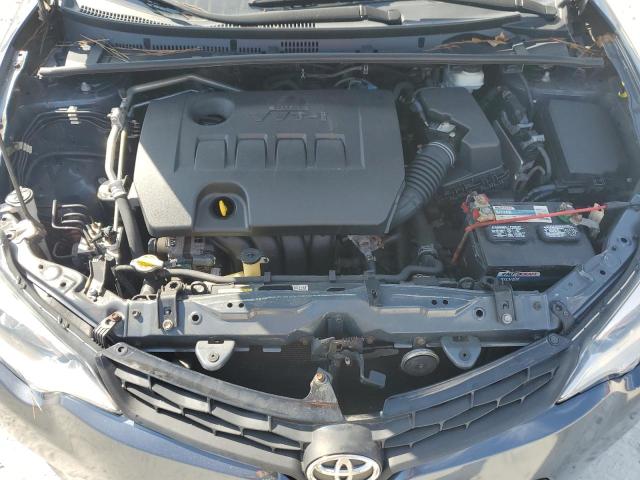 2T1BURHE7EC061845 - 2014 TOYOTA COROLLA L GRAY photo 11