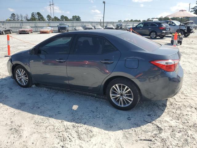 2T1BURHE7EC061845 - 2014 TOYOTA COROLLA L GRAY photo 2