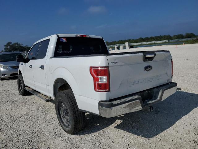 1FTEW1CG3JFB87090 - 2018 FORD F150 SUPERCREW WHITE photo 3