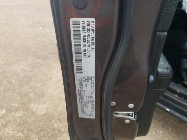 3C4NJDBB7MT515708 - 2021 JEEP COMPASS LATITUDE GRAY photo 13