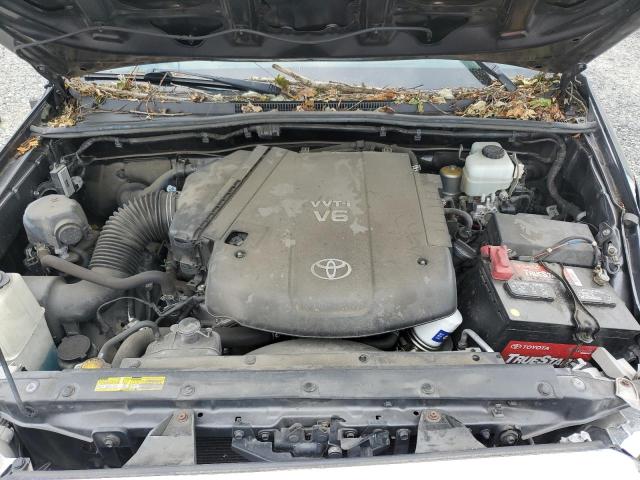 3TMLU4EN6FM168809 - 2015 TOYOTA TACOMA DOUBLE CAB ნაცრისფერი ფოტო 11