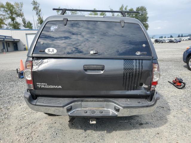 3TMLU4EN6FM168809 - 2015 TOYOTA TACOMA DOUBLE CAB ნაცრისფერი ფოტო 6