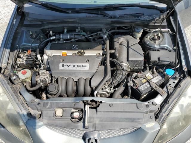 JH4DC548X6S018894 - 2006 ACURA RSX GRAY photo 11