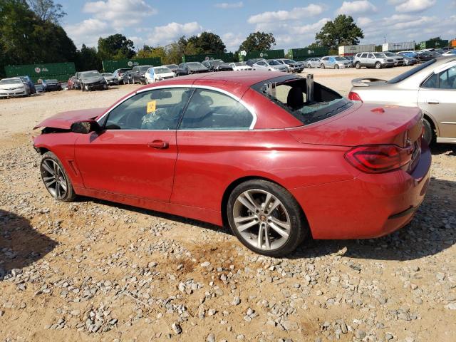 WBA4Z3C52JEA32078 - 2018 BMW 430XI RED photo 2