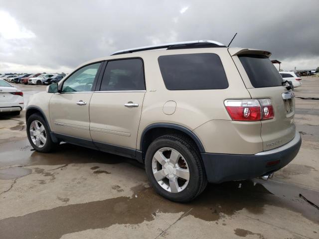 1GKER23768J160460 - 2008 GMC ACADIA SLT-1 TAN photo 2