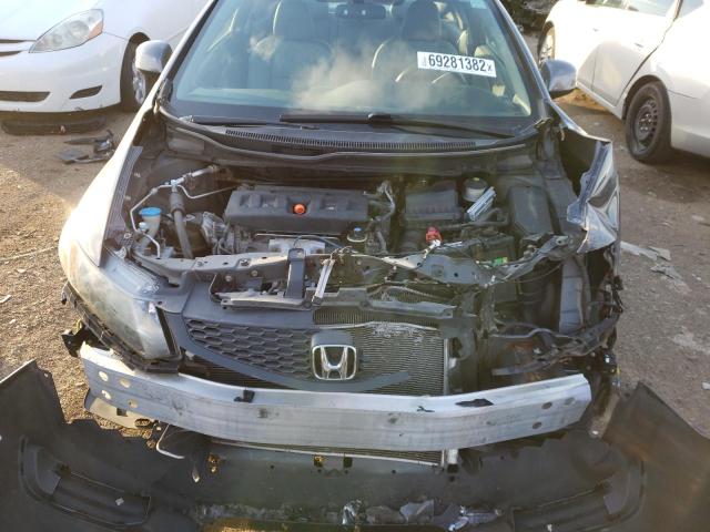 2HGFG3B04CH528789 - 2012 HONDA CIVIC EXL ნაცრისფერი ფოტო 11