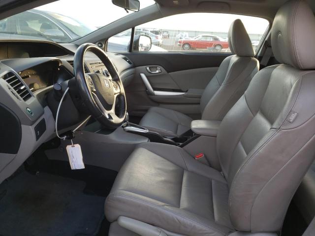 2HGFG3B04CH528789 - 2012 HONDA CIVIC EXL ნაცრისფერი ფოტო 7