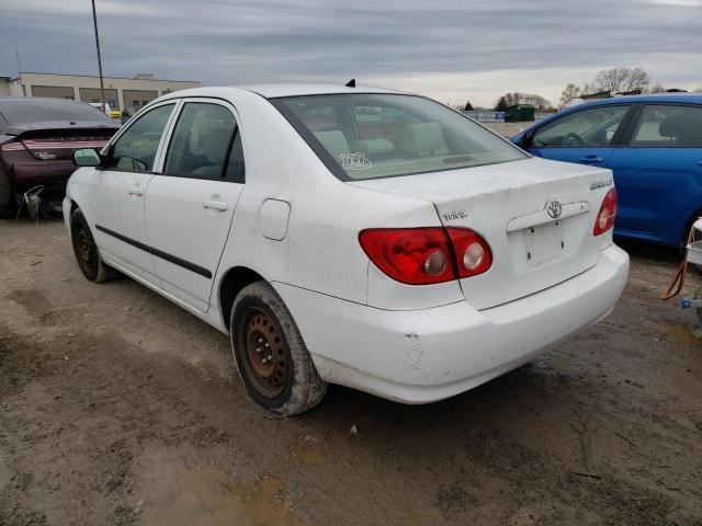 JTDBR32EX60078447 - 2006 TOYOTA COROLLA CE WHITE photo 3