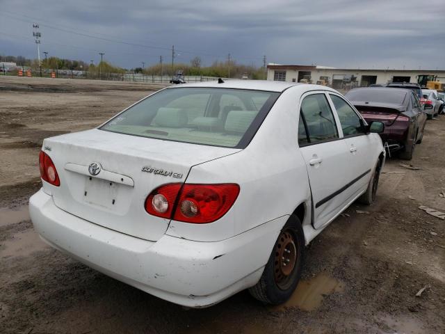 JTDBR32EX60078447 - 2006 TOYOTA COROLLA CE WHITE photo 4