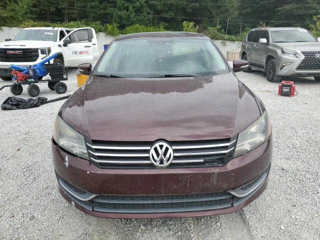 1VWBP7A39DC019766 - 2013 VOLKSWAGEN PASSAT SE მუქწითელი ფოტო 5
