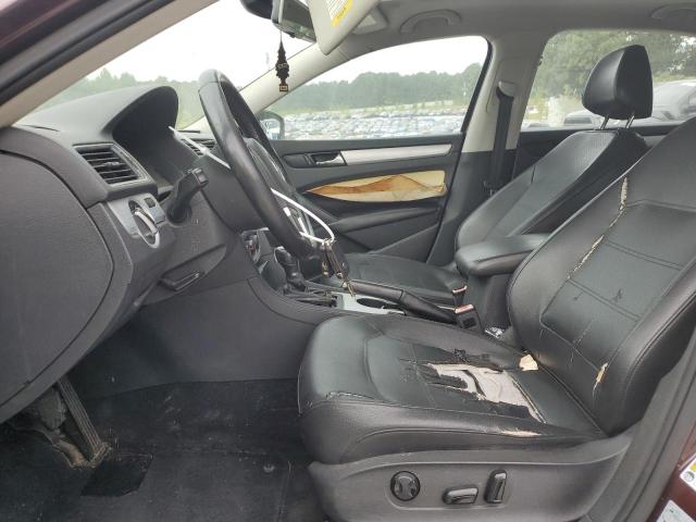 1VWBP7A39DC019766 - 2013 VOLKSWAGEN PASSAT SE მუქწითელი ფოტო 7