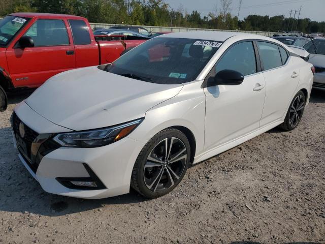 3N1AB8DV8LY230756 - 2020 NISSAN SENTRA SR WHITE photo 1