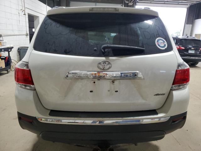 5TDBK3EH2CS113033 - 2012 TOYOTA HIGHLANDER BASE Biały zdjęcie 6