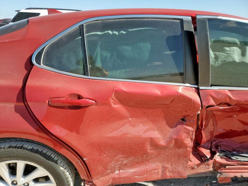 4T1R11AK3PU135403 - 2023 TOYOTA CAMRY LE RED photo 10