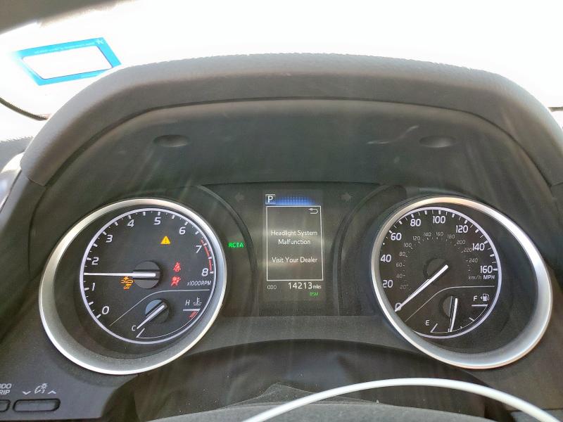 4T1R11AK3PU135403 - 2023 TOYOTA CAMRY LE RED photo 9