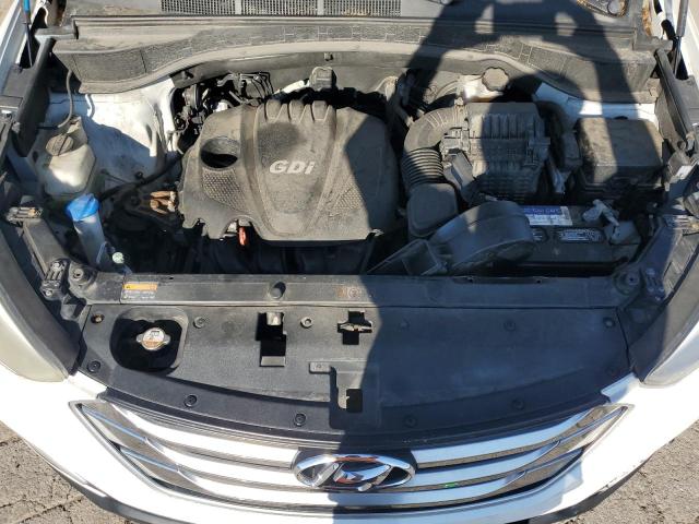 5XYZU3LBXFG261911 - 2015 HYUNDAI SANTA FE S WHITE photo 12