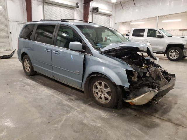 2A8HR54P68R712004 - 2008 CHRYSLER TOWN AND C TOURING BLUE photo 4