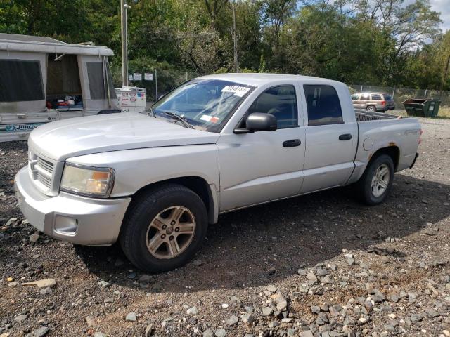 1D7HW68N08S537185 - 2008 DODGE DAKOTA SPORT SILVER photo 1