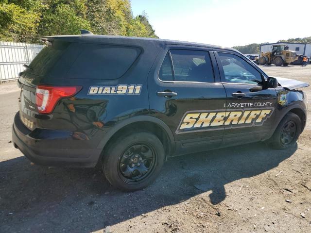 1FM5K8AR1JGA20967 - 2018 FORD EXPLORER POLICE INTERCEPTOR BLACK photo 3