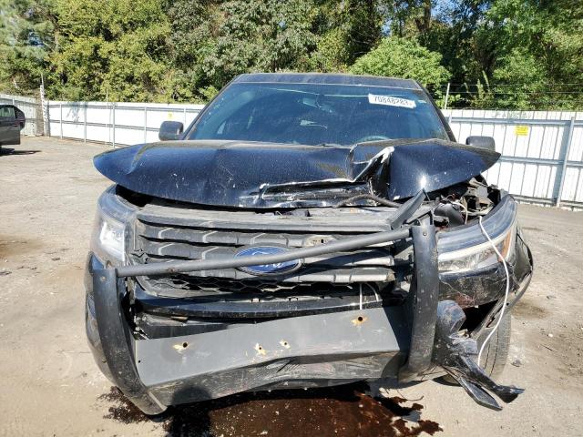 1FM5K8AR1JGA20967 - 2018 FORD EXPLORER POLICE INTERCEPTOR BLACK photo 5