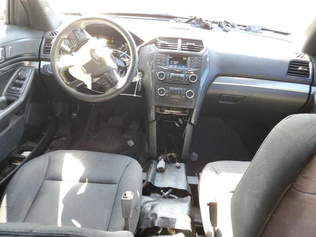 1FM5K8AR1JGA20967 - 2018 FORD EXPLORER POLICE INTERCEPTOR BLACK photo 8