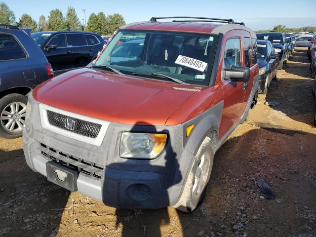 5J6YH28513L037482 - 2003 HONDA ELEMENT EX ORANGE photo 1