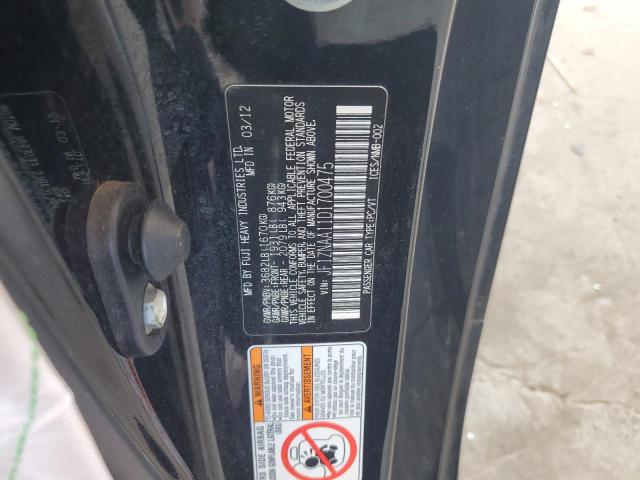 JF1ZNAA11D1700475 - 2013 TOYOTA SCION FR-S 黑色 照片 12