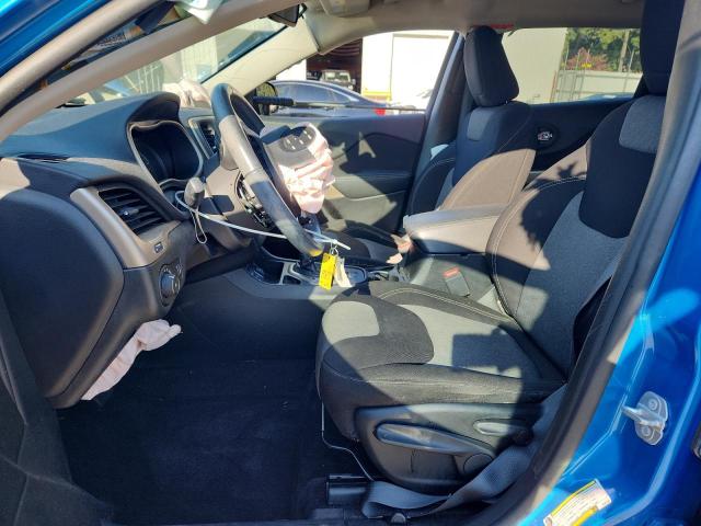 1C4PJLCB8JD542760 - 2018 JEEP CHEROKEE LATITUDE Синій фото 7