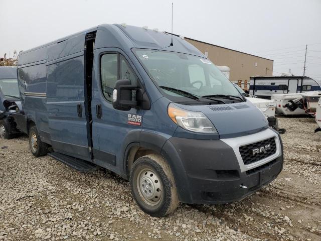 3C6URVJG8KE549057 - 2019 RAM PROMASTER 3500 HIGH ნაცრისფერი ფოტო 4