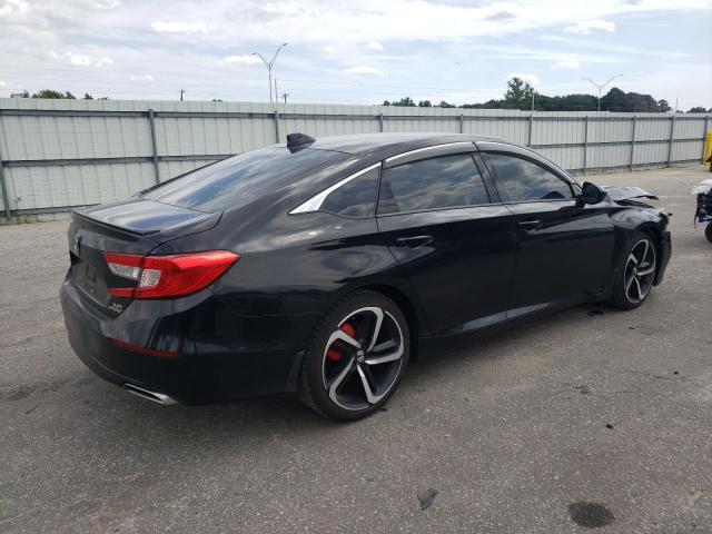 1HGCV2F33KA027557 - 2019 HONDA ACCORD SPORT Чорний фото 3