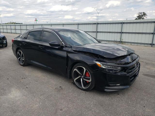 1HGCV2F33KA027557 - 2019 HONDA ACCORD SPORT Чорний фото 4