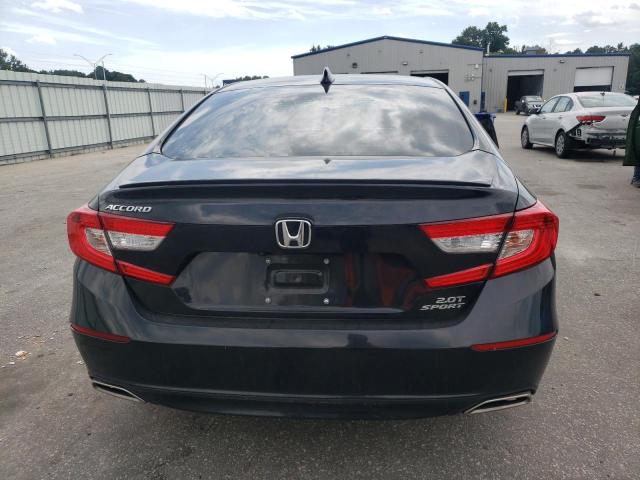 1HGCV2F33KA027557 - 2019 HONDA ACCORD SPORT Чорний фото 6