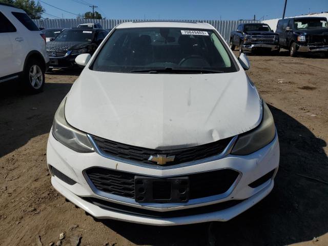 3G1BE5SMXGS598858 - 2016 CHEVROLET CRUZE LT WHITE photo 5