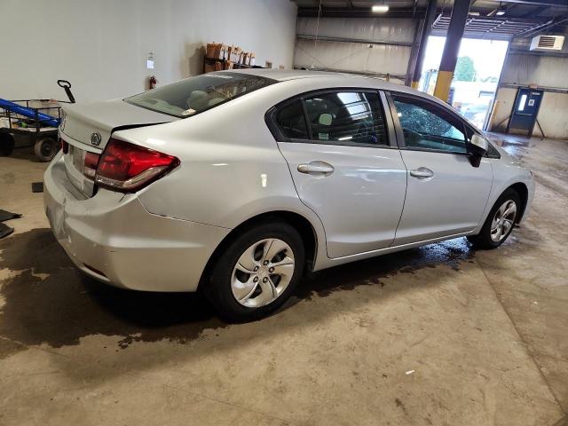 19XFB2F52DE203083 - 2013 HONDA CIVIC LX SILVER photo 3