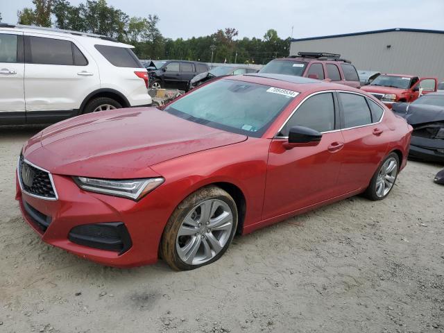 19UUB5F45MA015890 - 2021 ACURA TLX TECHNOLOGY 红色 照片 1