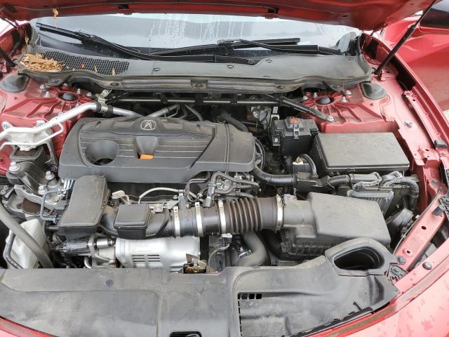19UUB5F45MA015890 - 2021 ACURA TLX TECHNOLOGY 红色 照片 11